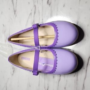 Girls Scalloped Ballet Flats